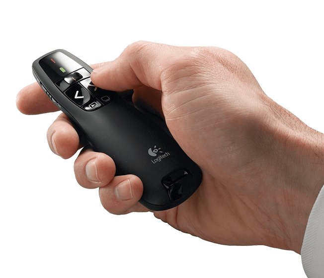 Logitech Wireless Presenter R400 Usb Negro