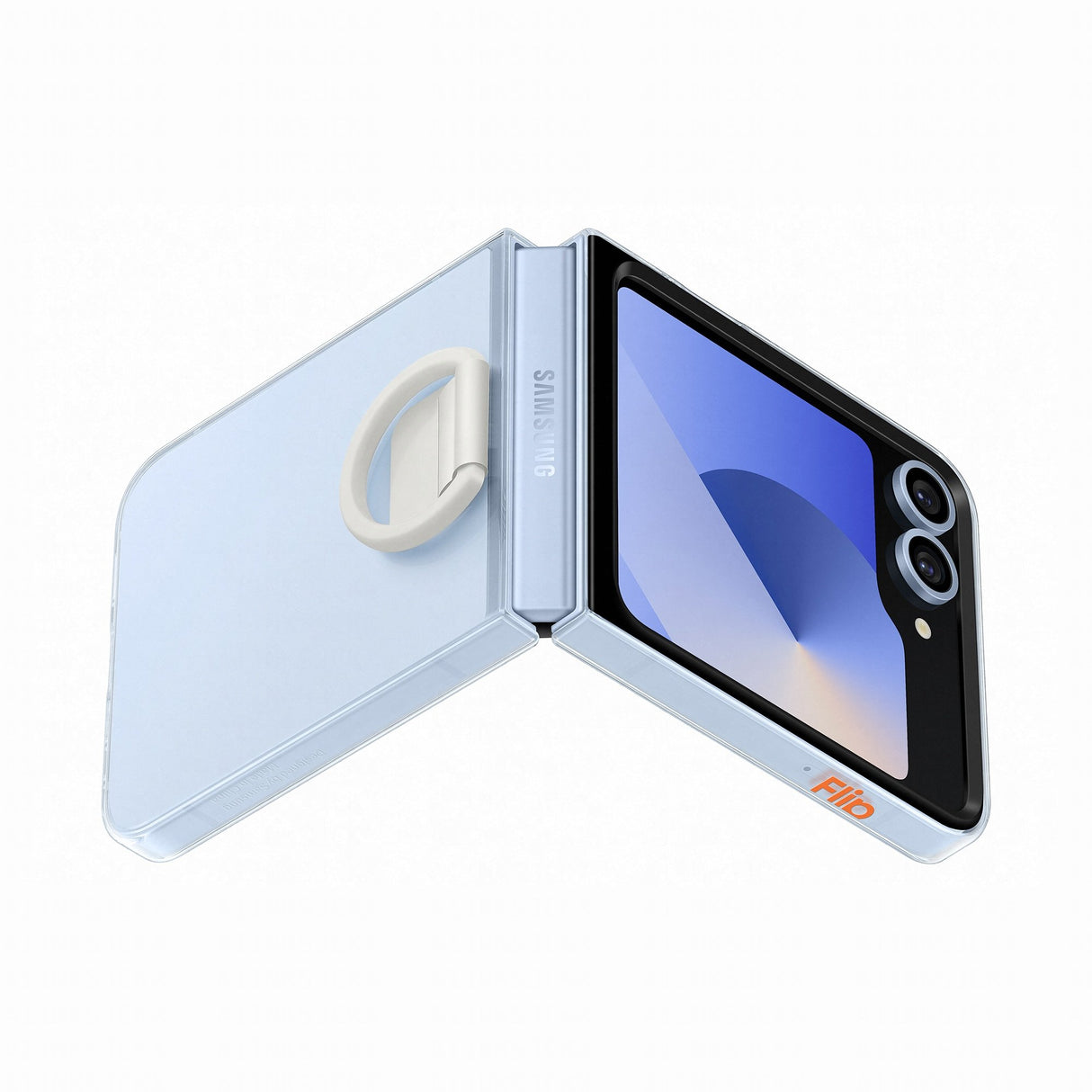EAN 8806095613888 - Samsung EF-QF741CTEGWW funda para teléfono móvil 17 cm (6.7") Transparente imagen 2