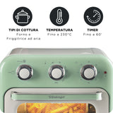 EAN 8003705122444 - Ariete 4632/04 Sencillo 16 L Independiente 1400 W Freidora de aire caliente Verde imagen 6