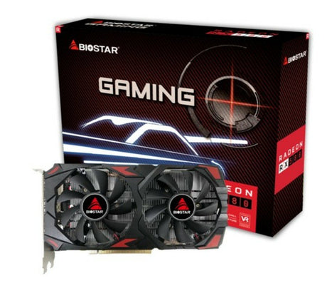EAN 4712960687882 - Biostar VA5815RQ82 tarjeta gráfica AMD Radeon RX 580 8 GB GDDR5 imagen 1