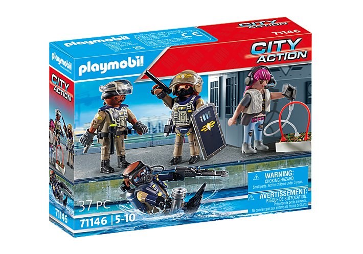 Playmobil City Action 71146 Fuerzas Especiales