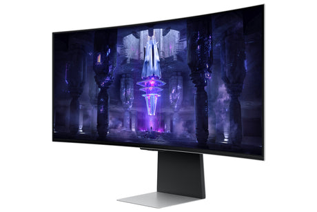 EAN 8806094525175 - Samsung G85SB pantalla para PC 86,4 cm (34") 3440 x 1440 Pixeles UltraWide Quad HD OLED Plata imagen 3