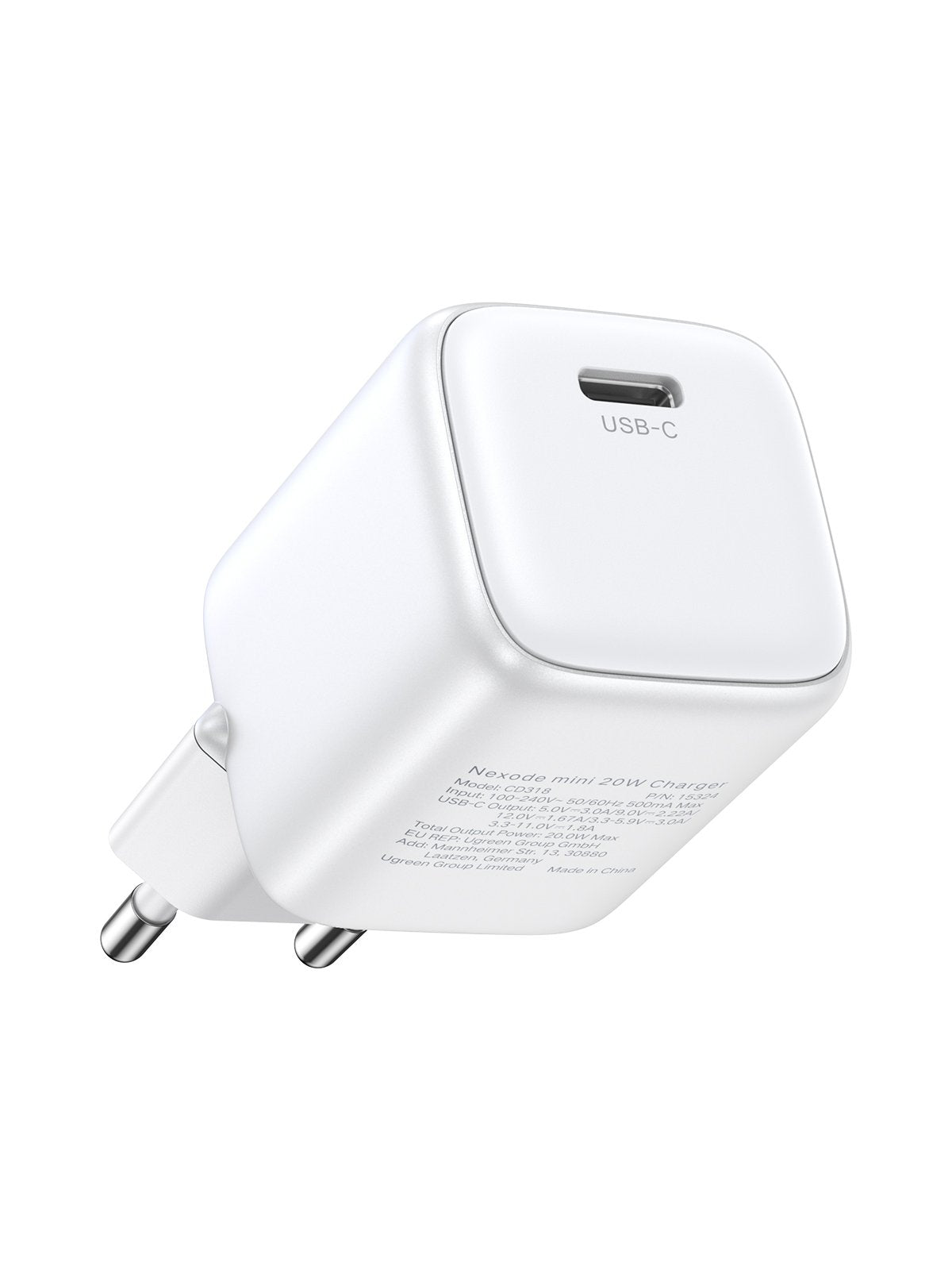 EAN 6941876213245 - Ugreen 15324 cargador de dispositivo móvil Universal Blanco Corriente alterna Interior imagen 2