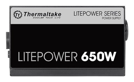 EAN 0841163064061 - Thermaltake Litepower unidad de fuente de alimentación 650 W 24-pin ATX ATX Negro imagen 3