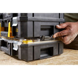 Stanley Pro-Stack Organizer Duo-Pack (Negro/Transparente, 2 Stück) Fmst82967-9