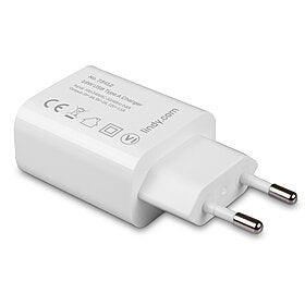 Lindy 73412 Cargador De Pared Usb Typ A Charger 18w, Blanco