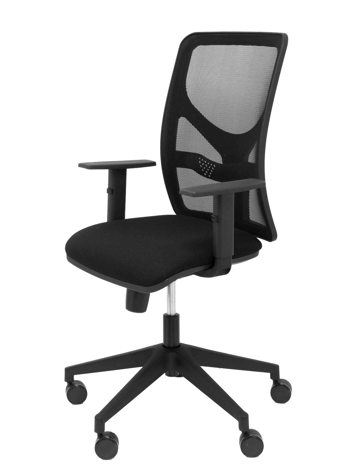 Silla Motilla Malla Negra Asiento Bali Negro Braz
