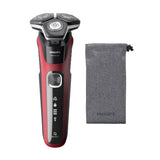 EAN 8720689008365 - Philips SHAVER Series 5000 S5883/10 afeitadora Máquina de afeitar de rotación Recortadora Negro, Rojo imagen 1