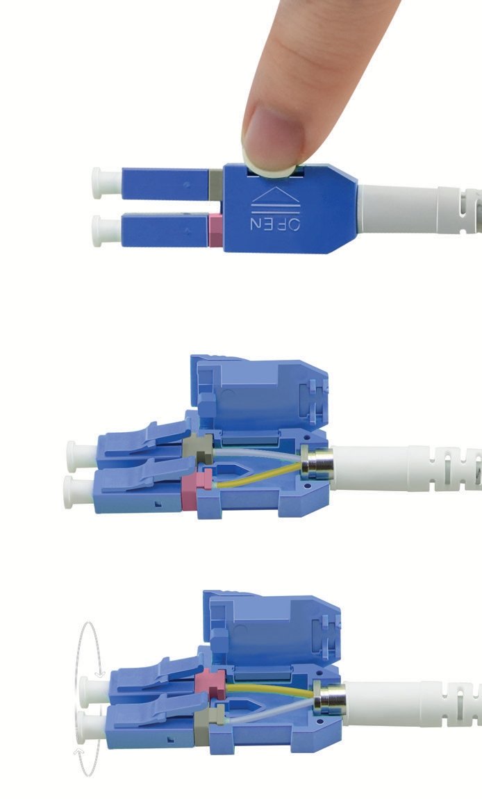 Roline Lwl-Cable Duplex 9 125m Os2, Lc Lc, Uniboot, Gelb, 1 M