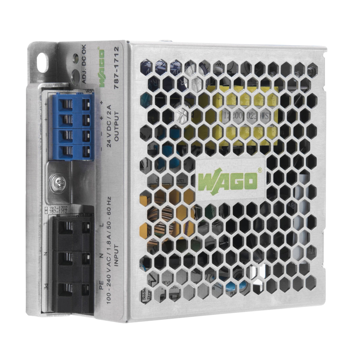 Wago 787-1712 Netzgerät Pri.110-240vac Sek.24vdc 2,5a 1ph