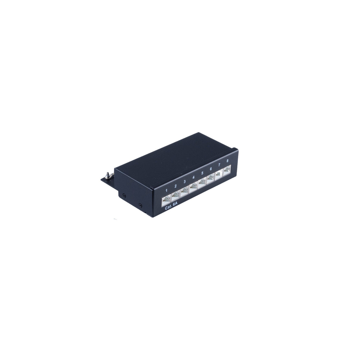 S-Impuls Desktop-Rj45-Patchpanel, 8-Port, Cat 6a Stp, Sw