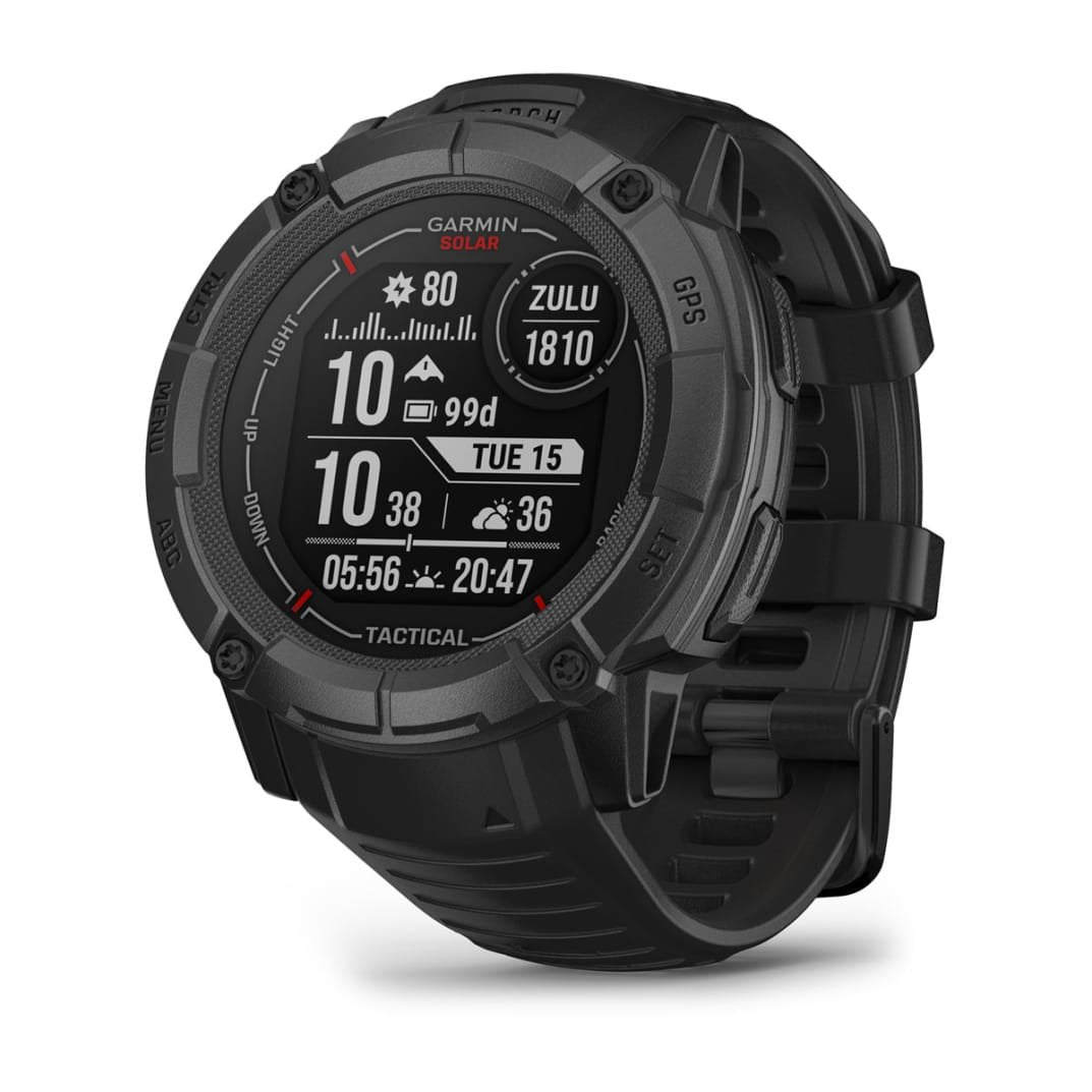 Garmin Instinct 2x Solar Tactical Edition 2,79 Cm (1.1") Mip 50 Mm Negro Gps (Satélite)