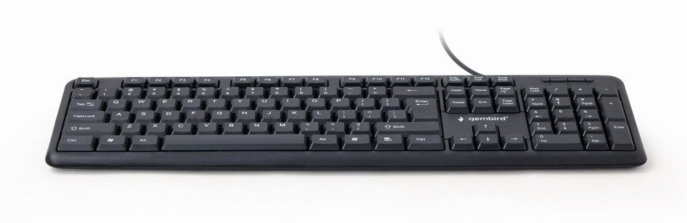 EAN 8716309083980 - Gembird KB-U-103 teclado USB Inglés de EE. UU. Negro imagen 2
