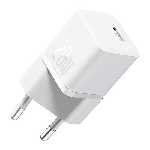EAN 6932172625320 - Baseus Gan5 Fast Charger(Mini) 1C 20W Smartphone, Universal Blanco Corriente alterna Carga rápida Interio imagen 1