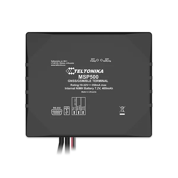 Teltonika · Tracker Gps · Msp500 · Fahrzeug · Gnss/Gsm/Ble 4.0