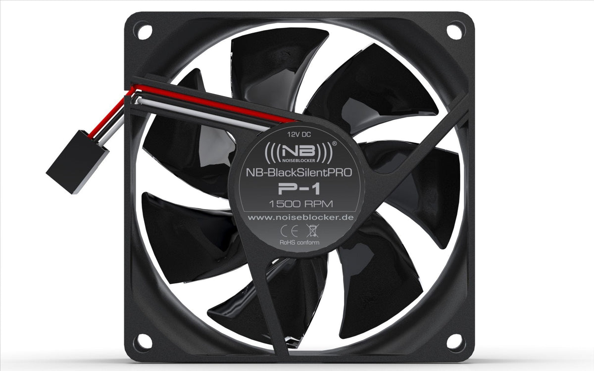 Noiseblocker Blacksilent Pro Fan P-1 - 80mm