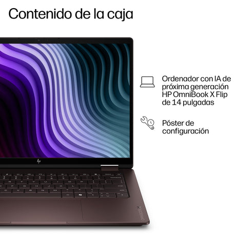 EAN 821844742655 - HP OmniBook X Flip 2-in-1 Laptop Next Gen AI 14-kc0005nsx Copilot+ PC AMD Ryzen AI 9 445 35,6 cm (14") Pan imagen 6