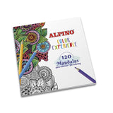 Alpino Lápices De Colores Experience + Libro Colorear Mandalas Estuche De 24+120 C/Surtidos