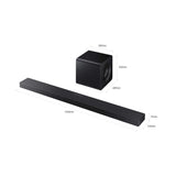 EAN 8806097107804 - Samsung HW-QS700F/ZF altavoz soundbar Negro 3.1.2 canales 345 W imagen 3