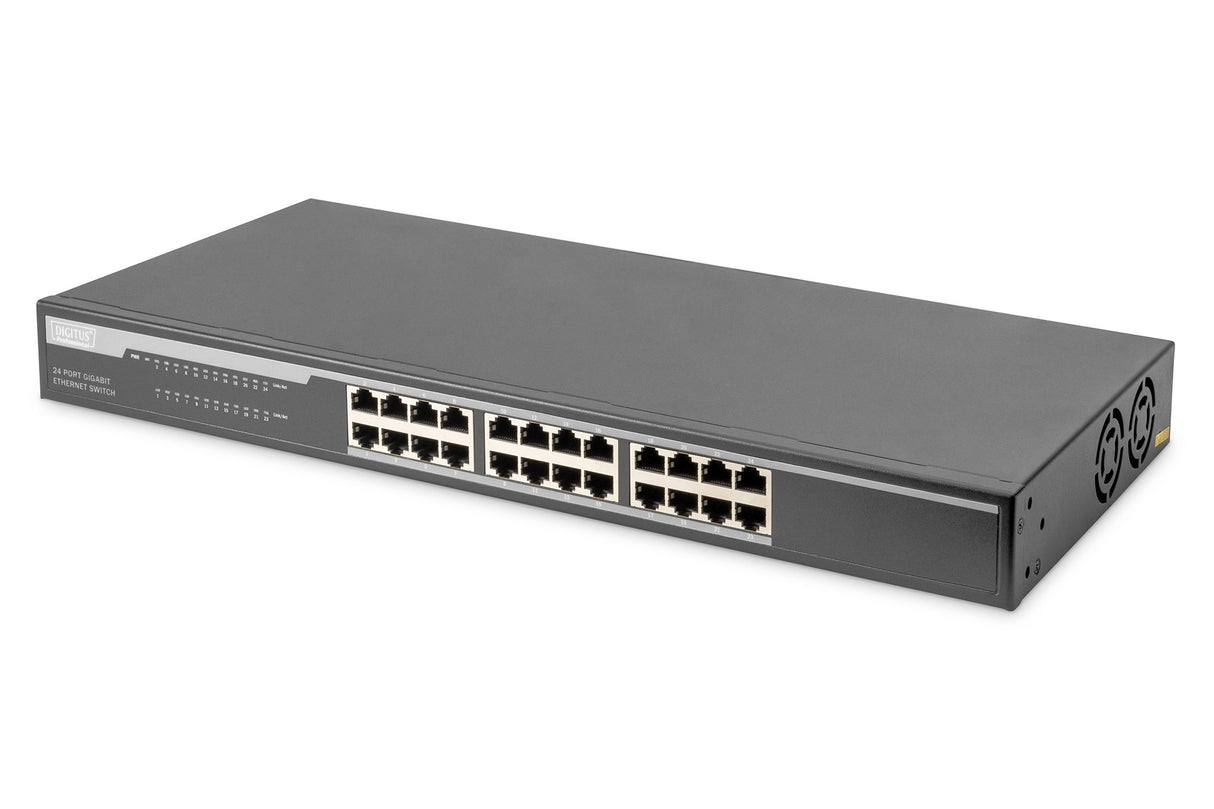 EAN 4016032430483 - Digitus DN-80113 switch No administrado Gigabit Ethernet (10/100/1000) Negro imagen 1