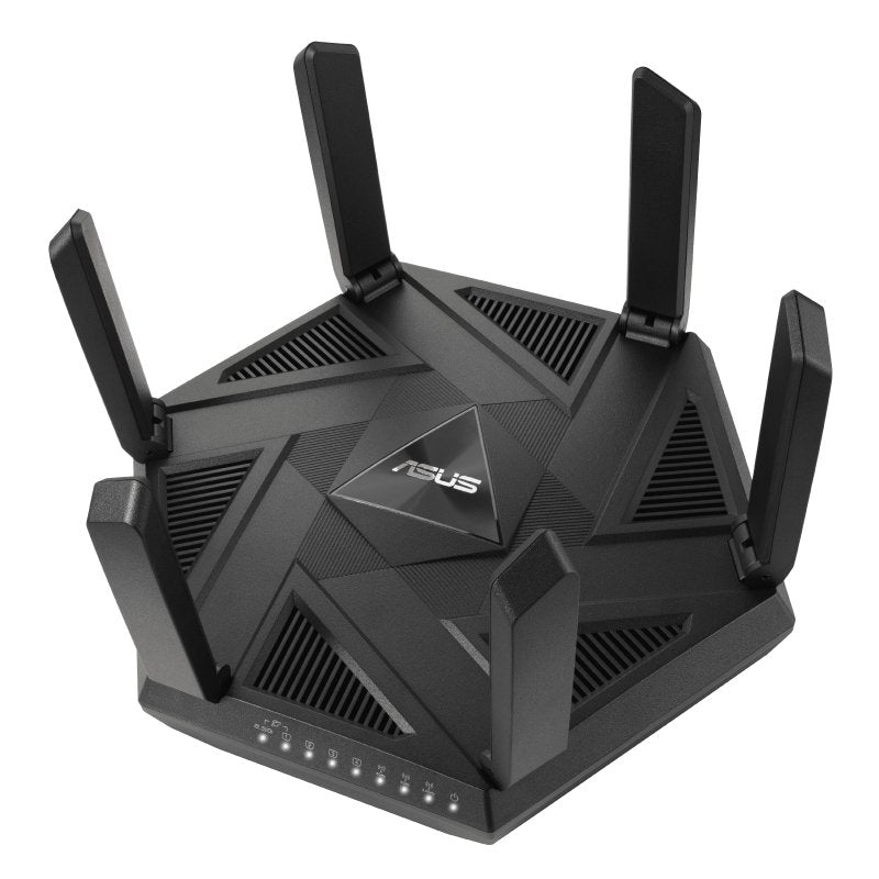 EAN 4711081632917 - ASUS RT-AXE7800 router inalámbrico Tribanda (2.4 GHz / 5 GHz / 6 GHz) Negro imagen 1