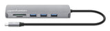 EAN 766623190459 - Manhattan 190459 base para portátil y replicador de puertos Alámbrico USB 3.2 Gen 1 (3.1 Gen 1) Type-C Gri imagen 4