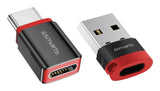4smarts Usb-C Auf Usb-A   Usb-C Datenblocker Adapter, 2er Set
