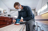 Lijadora Excéntrica Bosch Professional Gex 34-150 Professional Azul/Negro, 340 Vatios 601372800