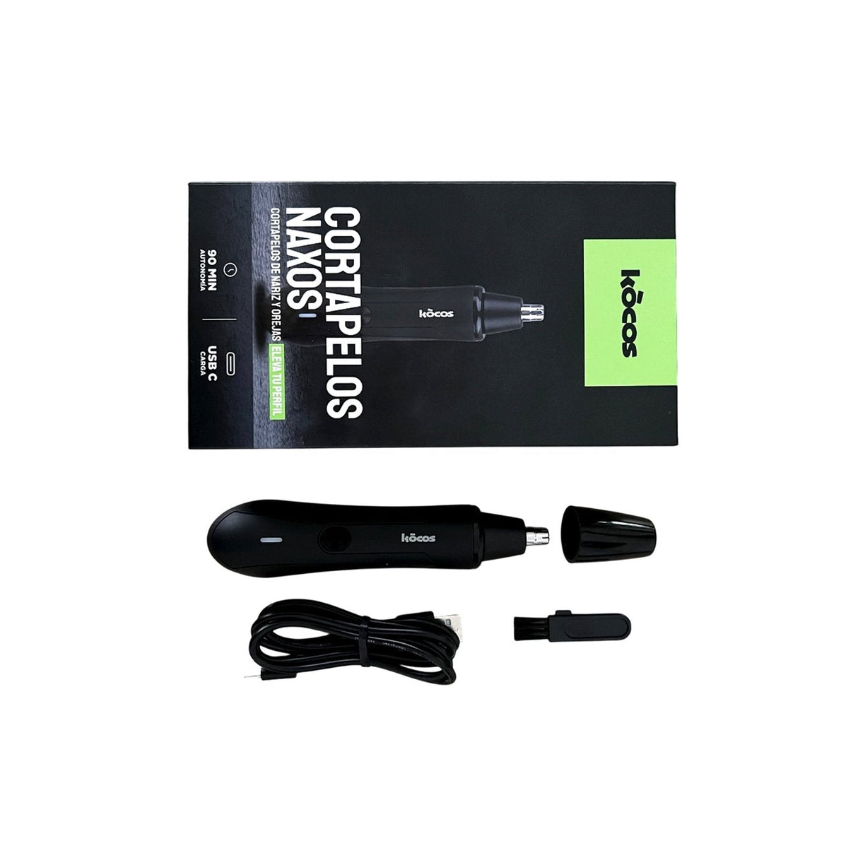 EAN 8437028106018 - Kocos NAXOS NOSE AND EAR HAIR TRIMMER Negro Litio imagen 7