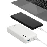 Power Bank Rivacase Va2572 (20000 Mah) Blanco Con Qc/Pd