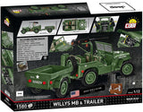 Cobi Willys Mb & Trailer Executive Edition Cobi-2804