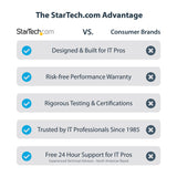 EAN 0065030895002 - StarTech.com 2TBT3-PCIE-ENCLOSURE base para portátil y replicador de puertos Alámbrico Plata imagen 16