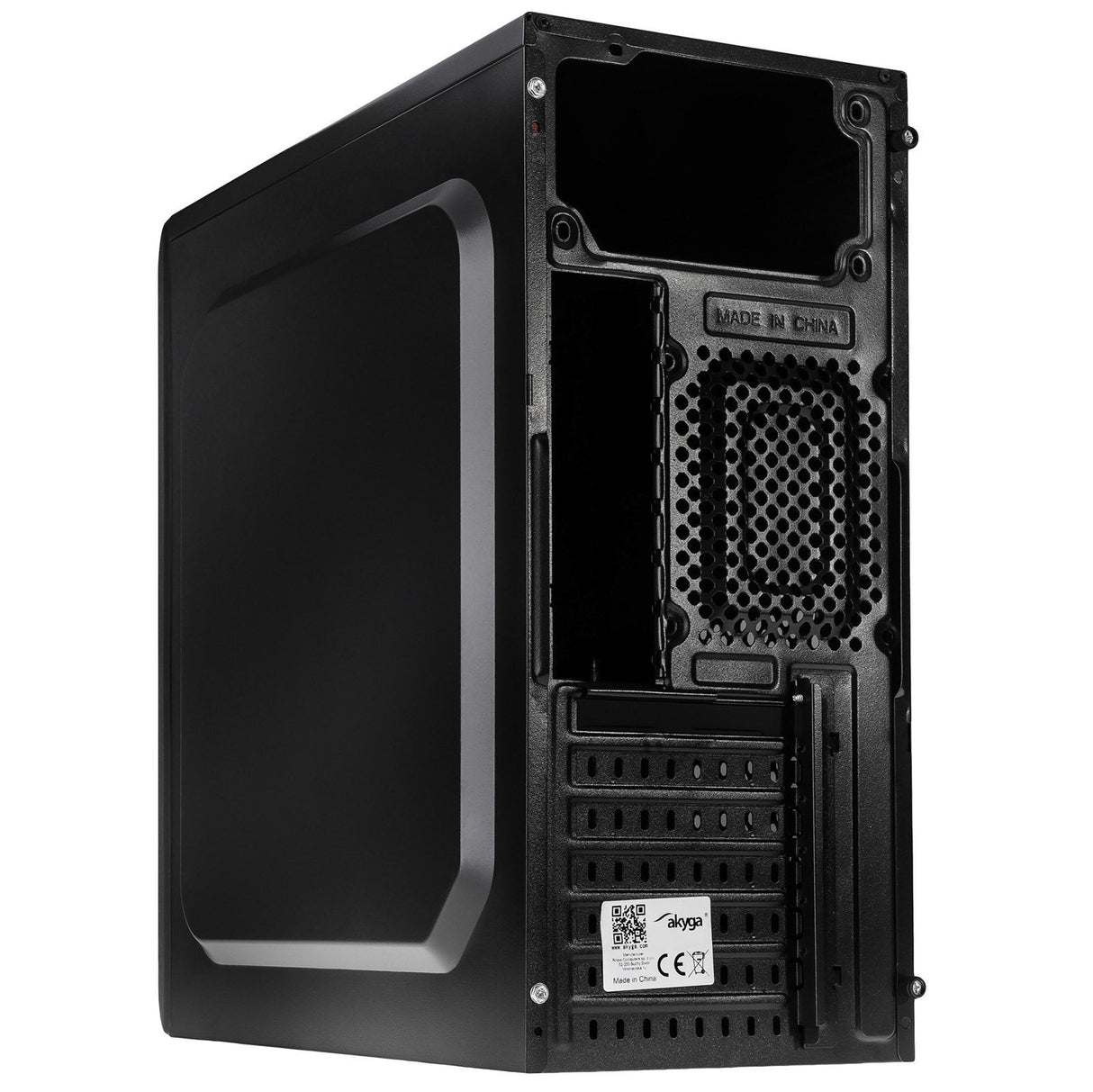 Akyga Caja Pc Micro Atx  2.Usb2.0 Ak995bk Sin Fuente