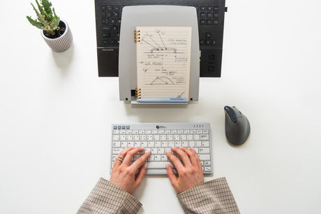 EAN 8719274677123 - BakkerElkhuizen Ergo-Q 330 Circular Soporte para ordenador portátil Negro, Gris 43,2 cm (17") imagen 10