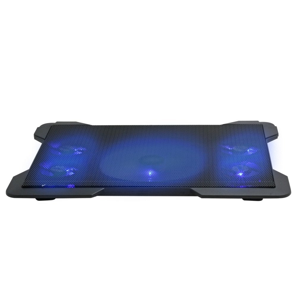 Woxter Base Refrigeradora Para Portatil Led Azul Hasta 17"