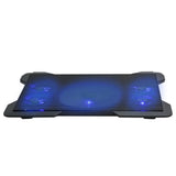 Woxter Base Refrigeradora Para Portatil Led Azul Hasta 17"