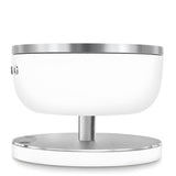 Smeg Ksc01whmww Báscula De Cocina Acero Inoxidable, Blanco Encimera Alrededor Báscula Electrónica De Cocina