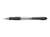 Boligrafo Retractil 1.0mm Negro Pilot  Pilot Super Grip Medium, Negro, Transparente, Negro, Clip-On Retractable Ballpoint Pen, Medio, Ambidextro, 1 Pieza(S)