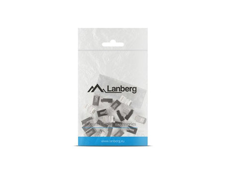 EAN 5901969415780 - Lanberg PLS-6020 conector RJ-45 Acero inoxidable, Transparente imagen 4
