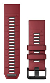 EAN 0753759339067 - Garmin QuickFit Grupo de rock Grafito, Rojo Silicona imagen 1