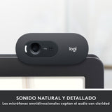 Logitech Webcam Hd C505 Negra 720p/30fps/Micro Largo Alcance/Usb-A 960-001364