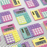 Milan Calculadora 8 Digitos Pocket Sunset Blíster Lila/Rosa