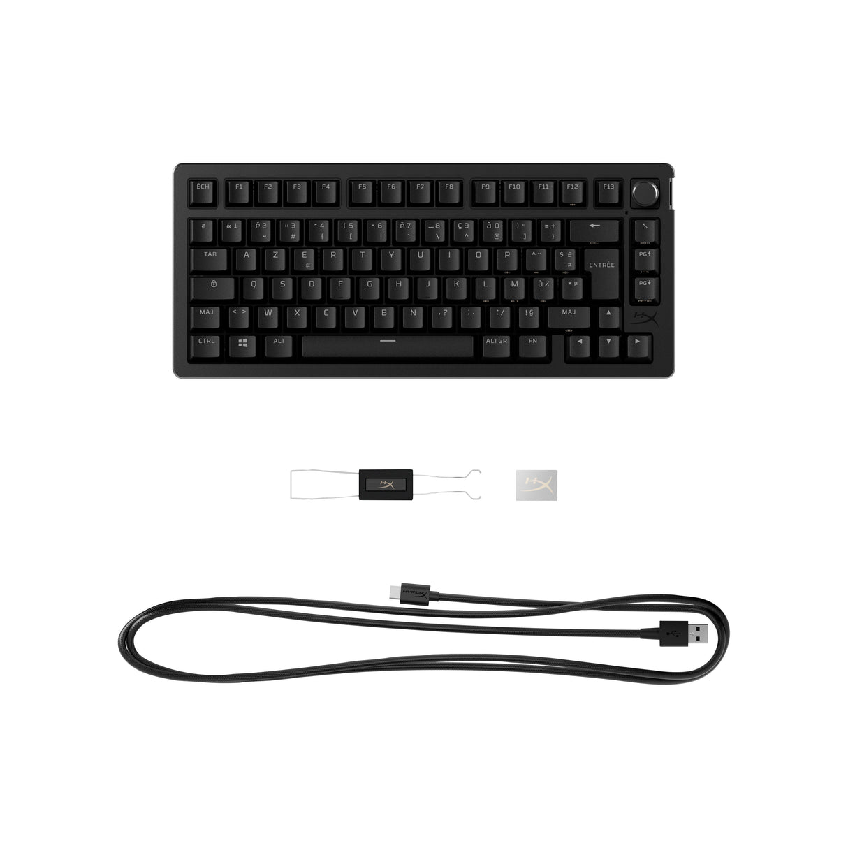 Hp Hyperx  Alloy Rise 75 - Gaming Keyboards - 7g7a4aa#Abe