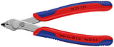 Knipex Electronic Super Knips 78 23 125, Alicates Electrónicos (Rojo/Azul, Con Resorte De Apertura) 78 23 125