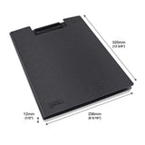 Rapesco® Klemmbrettmappe Din A4 Negro