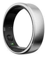 Anillo Inteligente Ringconn Gen2 Para Mujeres Y Hombres - Portátil Para El Seguimiento Del Sueño Y La Actividad Física - Frecuencia Cardíaca - Color Plata, Talla 12