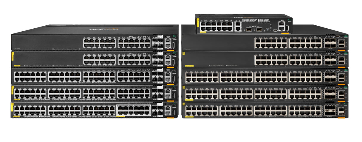 EAN 0190017535012 - HPE Aruba Networking CX 6200M 24G Class4 PoE 4SFP+ Switch imagen 1