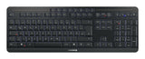 Cherry Stream Desktop Ultimate Teclado Ratón Incluido Hogar Oficina Usb + Rf Wireless + Bluetooth Qwertz Alemán Negro
