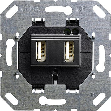 Gira 235900 Usb Fuente De Alimentación 2f Inserto