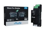 Shelly · Hutschiene · \"Wave Pro Shutter\" · Relais · Rollladenaktor · Z-Wave